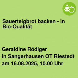 Sauerteigbrot backen - in Bio-Qualität