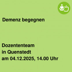 Demenz begegnen