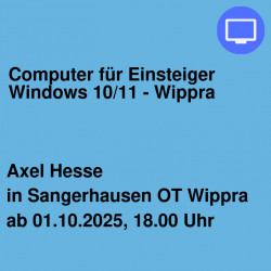 Computer für Einsteiger Windows 10/11 - Wippra