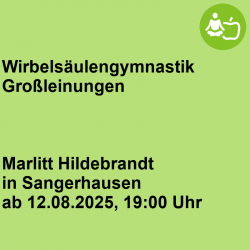 Wirbelsäulengymnastik Großleinungen