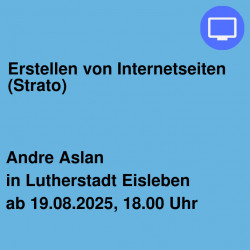 Erstellen von Internetseiten (Strato)