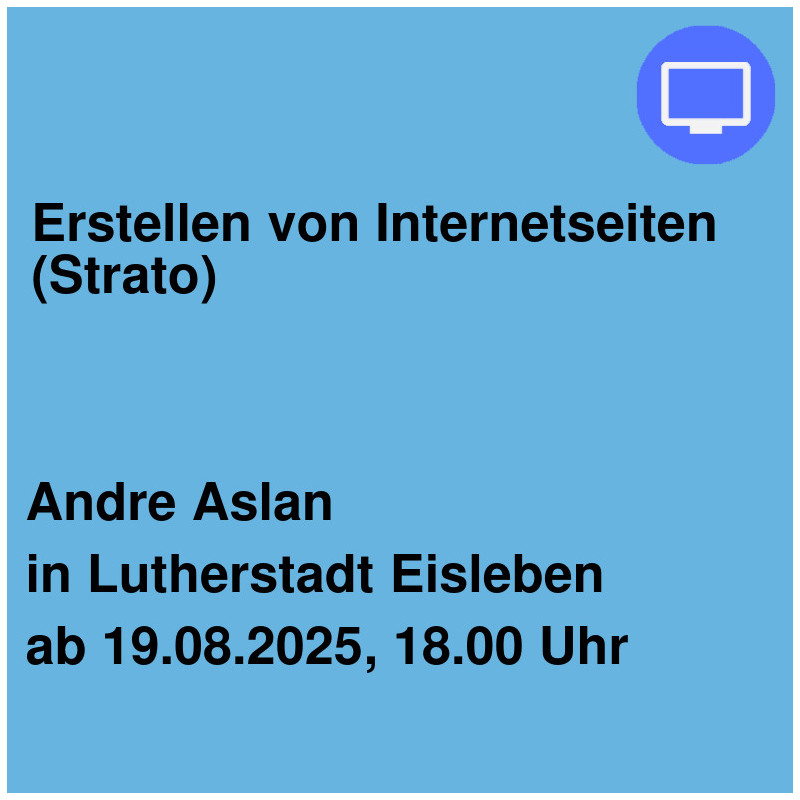 Erstellen von Internetseiten (Strato) Erstellen von Internetseiten (Strato)