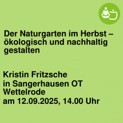 Der Naturgarten im Herbst – ökologisch und nachhaltig gestalten