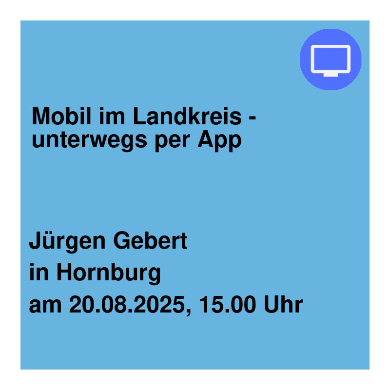 Mobil im Landkreis - unterwegs per App Mobil im Landkreis - unterwegs per App