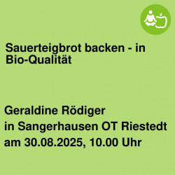 Sauerteigbrot backen - in Bio-Qualität